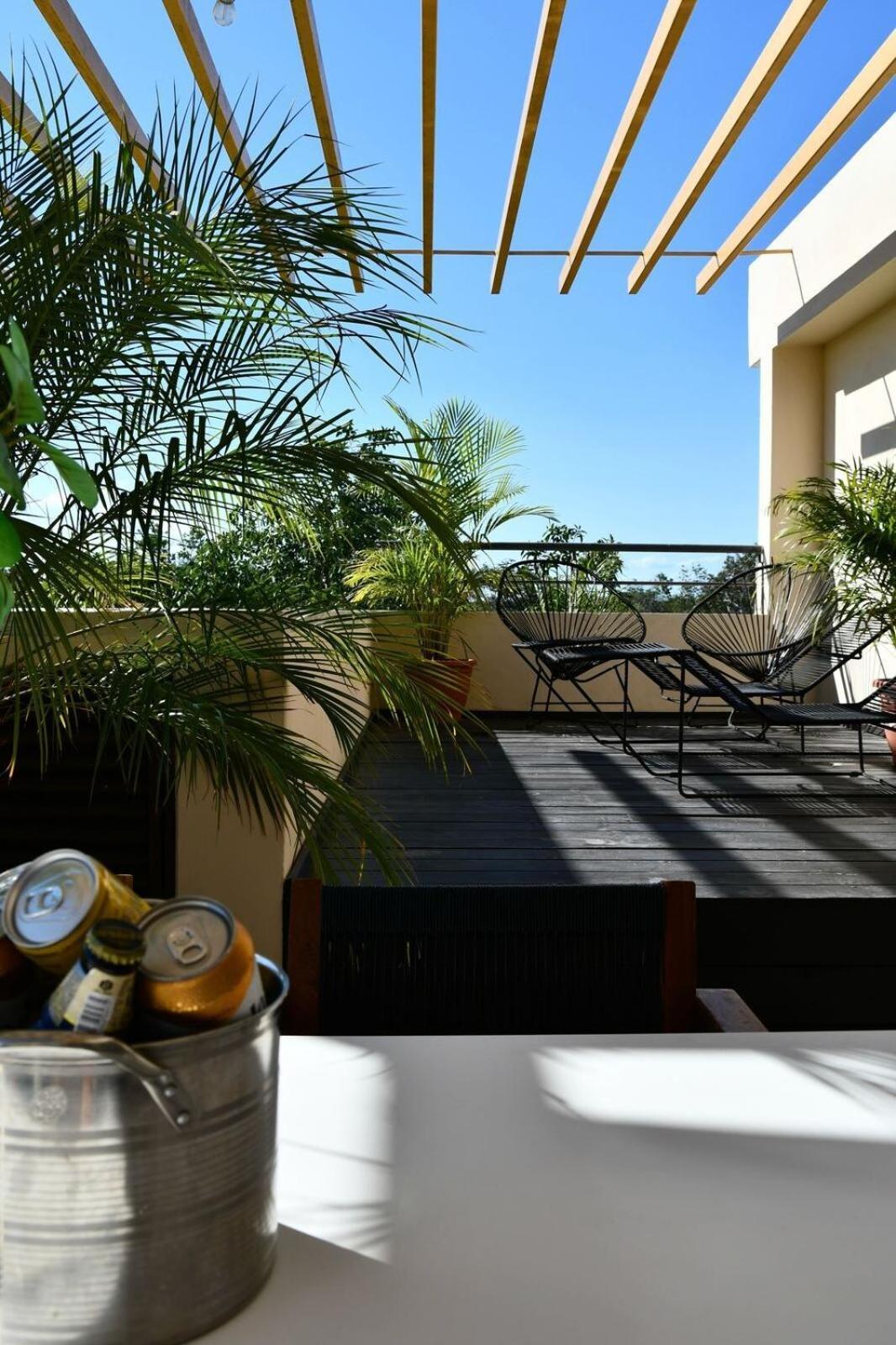 3-bedroom With Private Pool, Terrace And Bbq Apartment Tulum