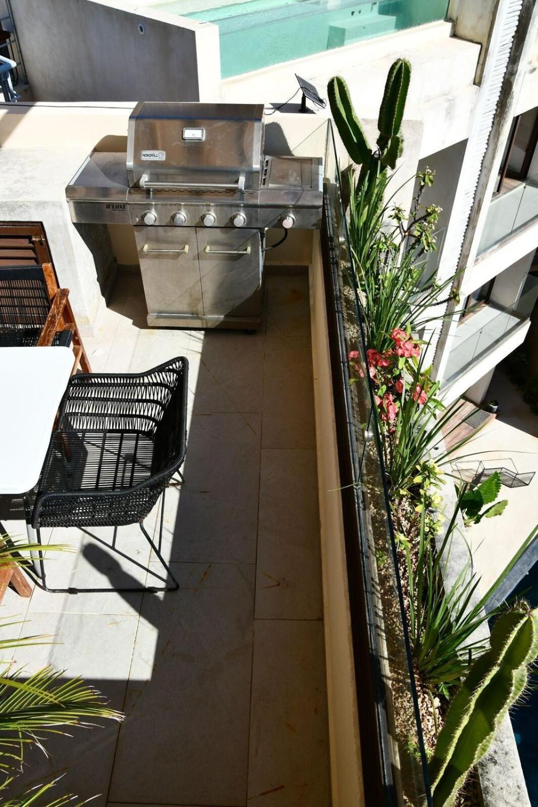 Apartment 3-bedroom With Private Pool, Terrace And Bbq Tulum